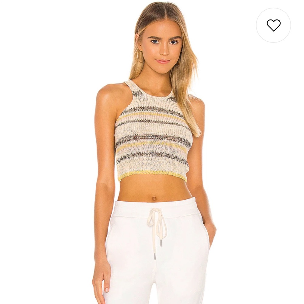 Line & Dot Summer Knits Sweater Tank in Multi
